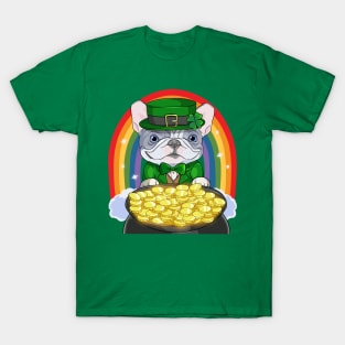 French Bulldog Leprechaun St Patricks Day T-Shirt